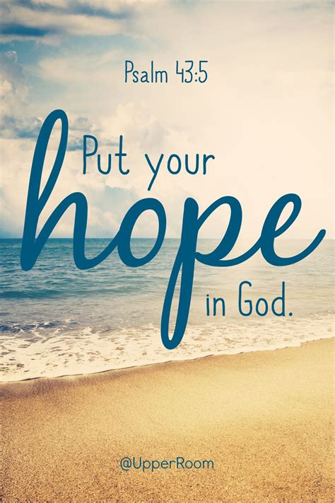 Put Your Hope In God
