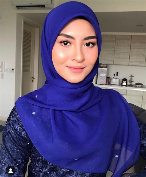 Good Night ️ Make Up By Ynasakinah Hijabi Girl Beautiful Hijab