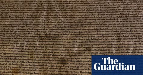 £10m Magna Carta Found In Council Archives Culture The Guardian
