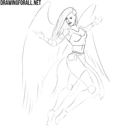 How To Draw A Mythical Knight Girl