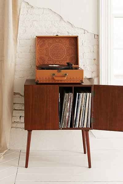 Assembles quickly the lp storage keeps vinyl. Assembly Home Mid-Century Vinyl Record Media Console | Vinyl record storage, Vinyl storage, Decor