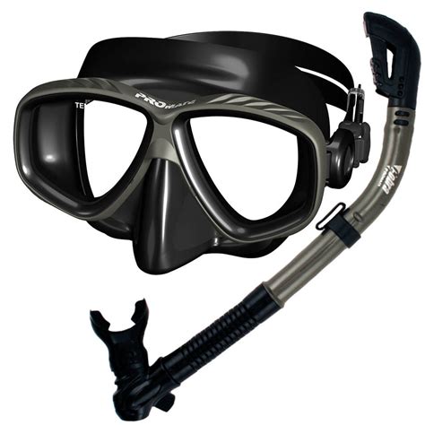 Promate Scuba Dive Snorkeling Purge Mask Dry Snorkel Gear ...