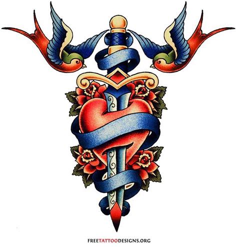 Tatoo Heart Red Heart Tattoos Swallow Bird Tattoos Butterfly Tattoos