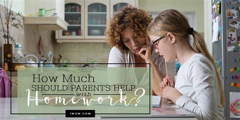 How Much Should Parents Help With Homework Imom Kids Behavior