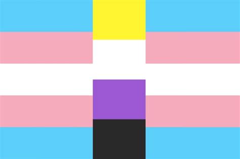 Mlm Flag With Trans Insert Rqueervexillology