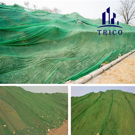 Construction Polyethylene Green Shading Net Cover Soil Net Dust Proof