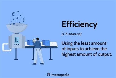 Efficiency What It Means In Economics The Formula To Measure It