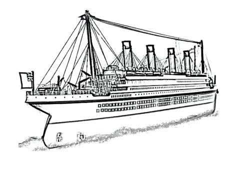Free Printable Titanic Coloring Pages For Kids