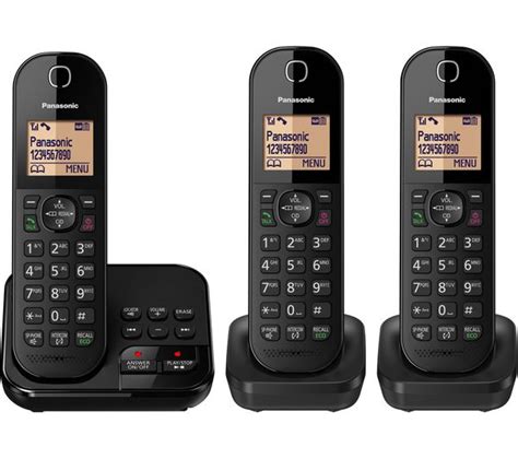 Panasonic Kx Tgc423eb Cordless Phone With Answering