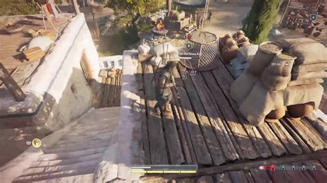 Assassins Creed Odyssey Mercenary Kill Via Sparta Kick Youtube