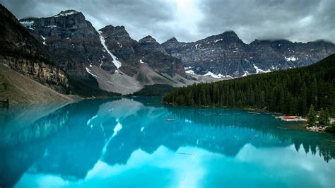 Moraine Lake Banff National Park Alberta Canada Hd