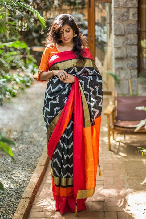 Indian Traditional Handloom Sarees Pochampally Silk Sarees