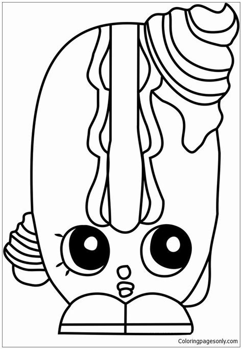 Shopkins Free Coloring Printables Inspirational Creamy Bun Bun Shopkins