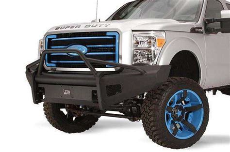 Fab Fours Bumpers Black Steel Elite Ford F250f350 Bumperstock