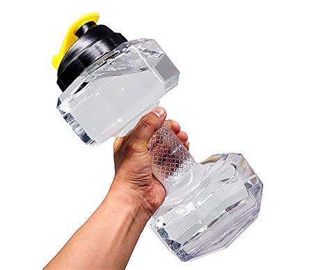 You Can Now Get A Dumbbell Shaped Water Bottle To Help Stay Hydrated