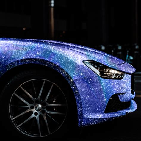 Hemway Blue Holographic Auto Car Glitter Paint Spray Metal Flake 100g 0