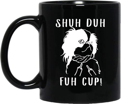 Lovesout Funny Japanese Chin Shuh Duh Fuh Cup Middle Finger