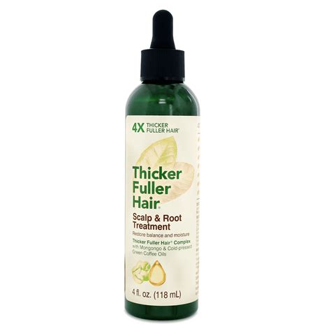 Buy Thicker Fuller Hair Scalp And Root Treatment With Mongongo Oil And