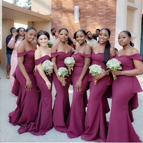 30 Charming African Bridesmaid Dresses 2018 2019 Fashenista