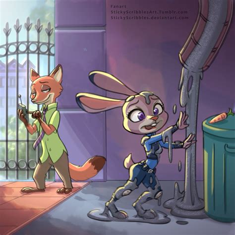 Nick And Judy1 By Stickyscribbles Hentai Foundry