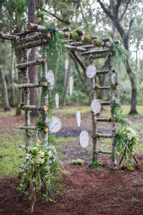 36 Wood Wedding Arches Arbors And Altars Weddingomania