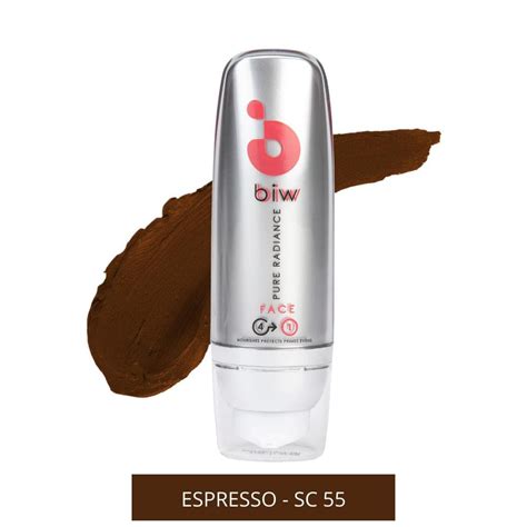 Biw Biw Pure Radiance 4 In 1 Face Cream 40ml Espresso Sc 55 Medium