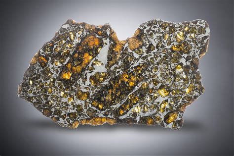 Slice Of The Admire Pallasite Meteorite 0005 On Apr 06 2022