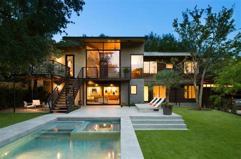 The ranch house is the most prolific residential housing type in the united states. undefined | House, 1950s house, House styles