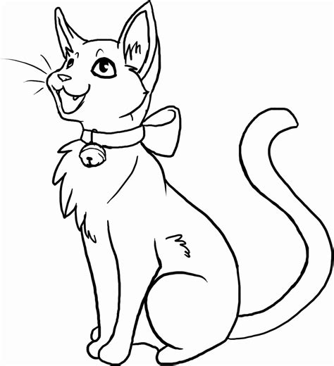 Anime Cats Coloring Pages at GetDrawings | Free download