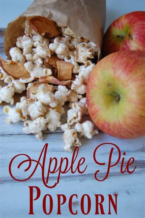 Apple Pie Popcorn The Pistachio Project