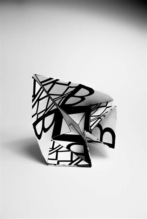 3 D Experimental Type Project By Gregory Brock Sva Design