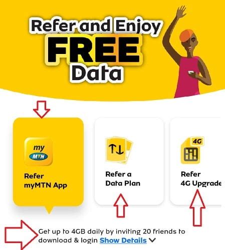 3 Ways To Get Free Mtn Data On All New And Old Sim Kinfoarena