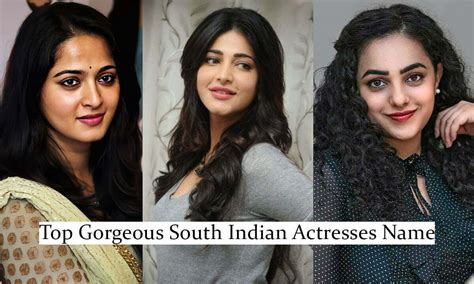 Most Beautiful South Indian Actress Name Infoupdate Org