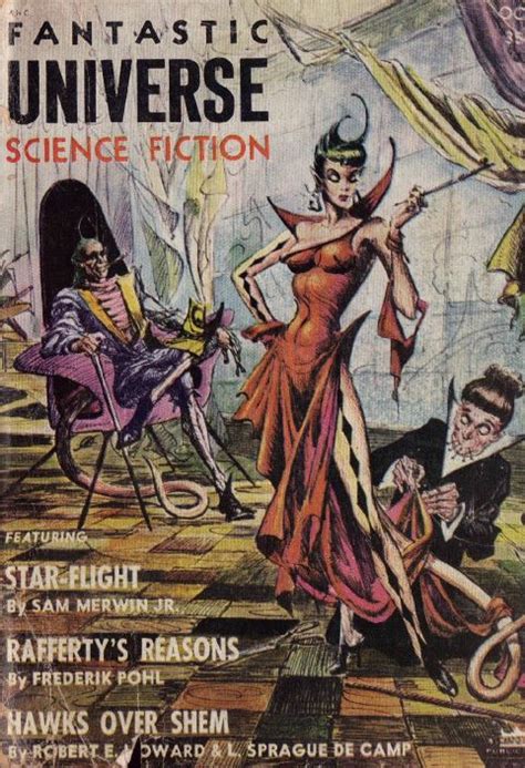 fantastic universe 53 vintage pulp magazine golden age science fiction dvd [ca c52] 7 95