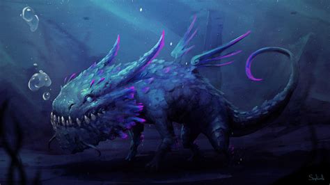 Water Dragon Bestiary Ix By Sephiroth Art On Deviantart