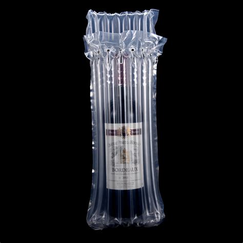 930cm 20pcs Lot Clear Plastic Air Column Storage Bag For Red Wine