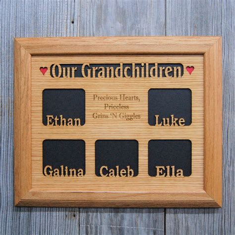 Grandkids Name Picture Frame 11x14 Legacy Images