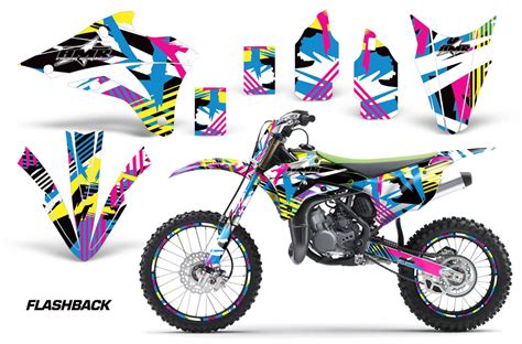 Kawasaki Motocross Dirt Bike Graphic Kit Kx85100 2014 2018