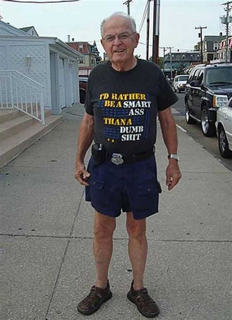 39 Amazing Old People Wearing Funny T Shirts