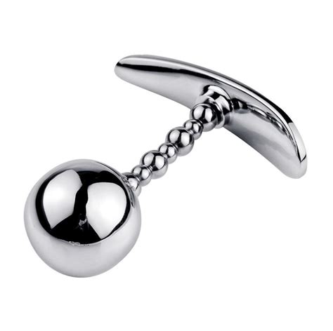 Stainless Steel Anal Butt Plug Ball Hook Anus Dildo Sex Toy For Women Anal Bead Ebay