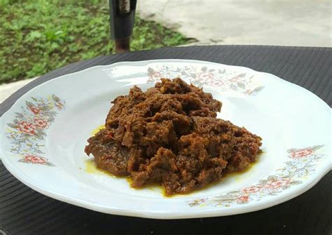 Cara Sederhanamembuat Rendang Beef Indonesian Food Yang Gurih