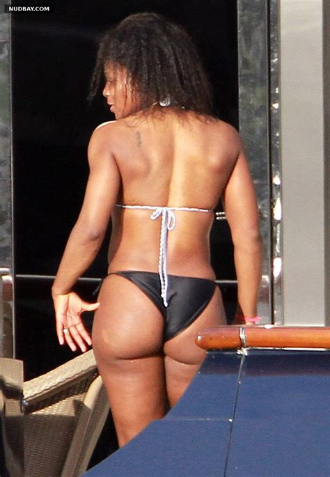 Serena Williams Naked Wears Bikini On Vacation 2009 Nudbay