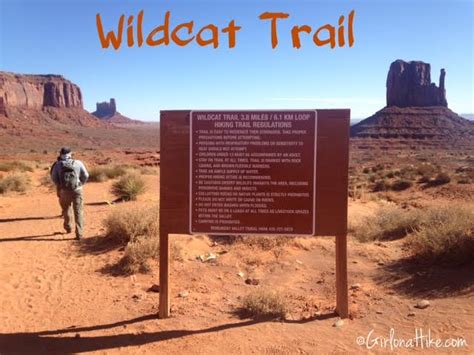 Monument Valley And The Wildcat Trail Girl On A Hike