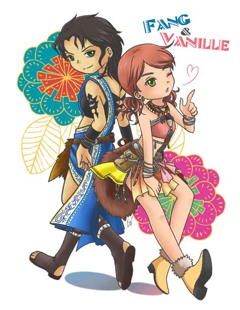 Ff Xiii Fang X Vanille By Rottenbunnymeat On Deviantart