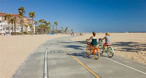 Marvin Braude Bike Trail En Los Ángeles Bend