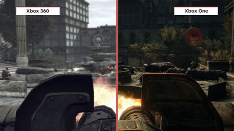 Gears Of War Graphics Comparison Ultimate Edition Vs Xbox 360 Youtube