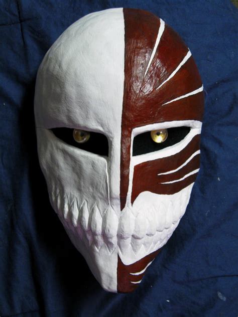 Ichigo Hollow Mask 10 Stripes By Zovik On Deviantart