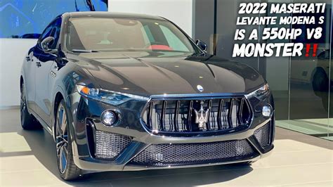 The 2022 Levante Modena S Is The Budget V8 Maserati We Never Saw Coming Youtube