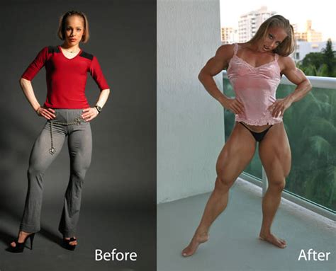 8 Women Before And After Steroids Oddee