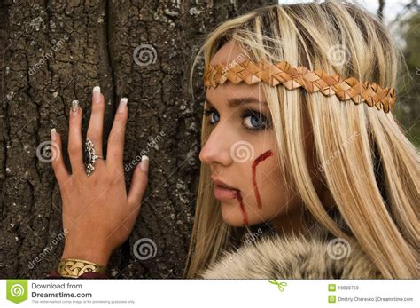 Viking Girl Stock Image Image Of Northern Blood Attractive 19880759